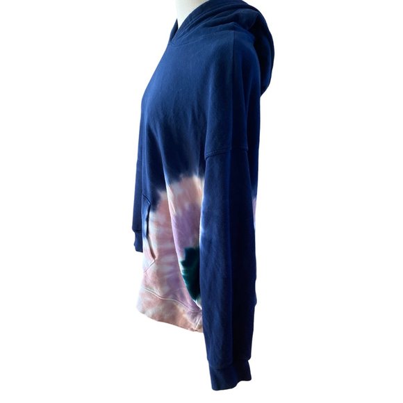 Wildfox Hadley Tie Dye Hoodie 90s Y2K Leisure Loungewear Cozy Sweatshirt-XXL - Picture 6 of 11